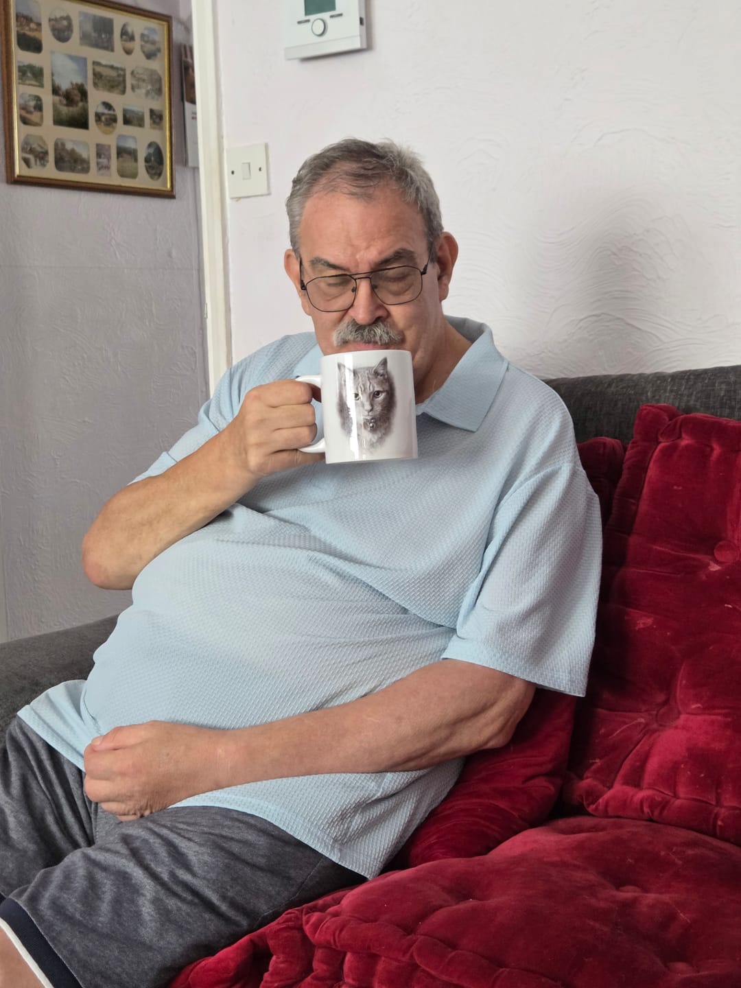Customer photo review of Watercolour - Personalised Mug