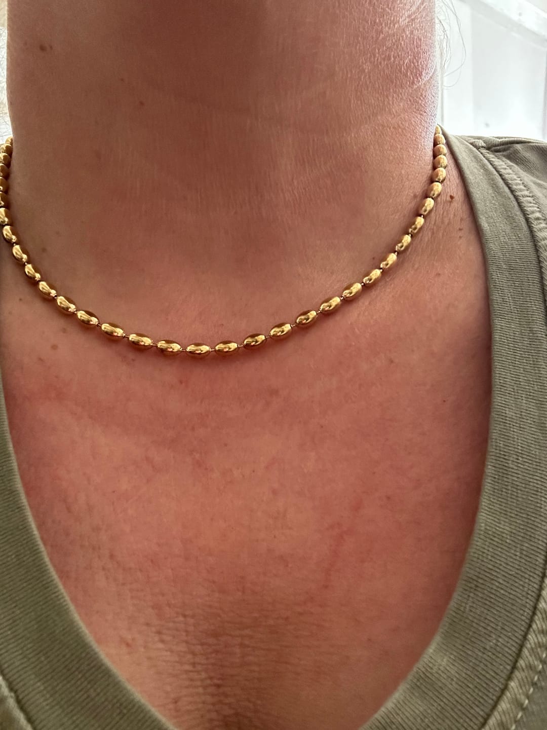 Customer photo review of Malaga Bead Necklace (Bundle)