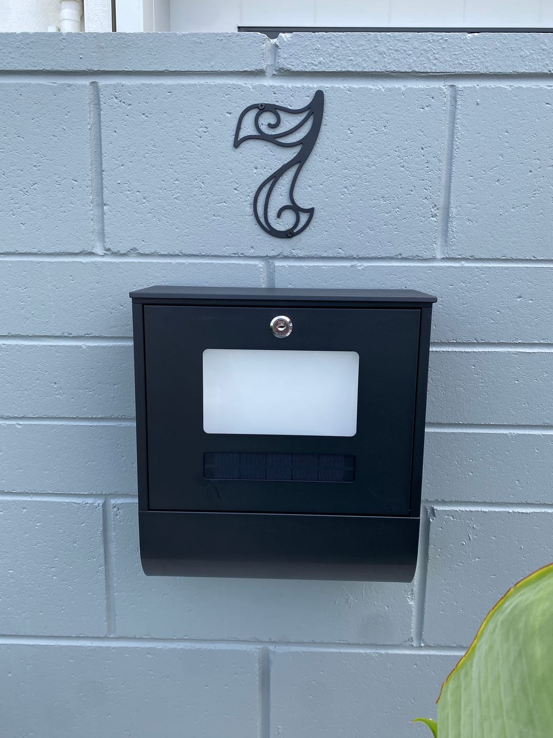 Customer photo review of Twist House Numbers