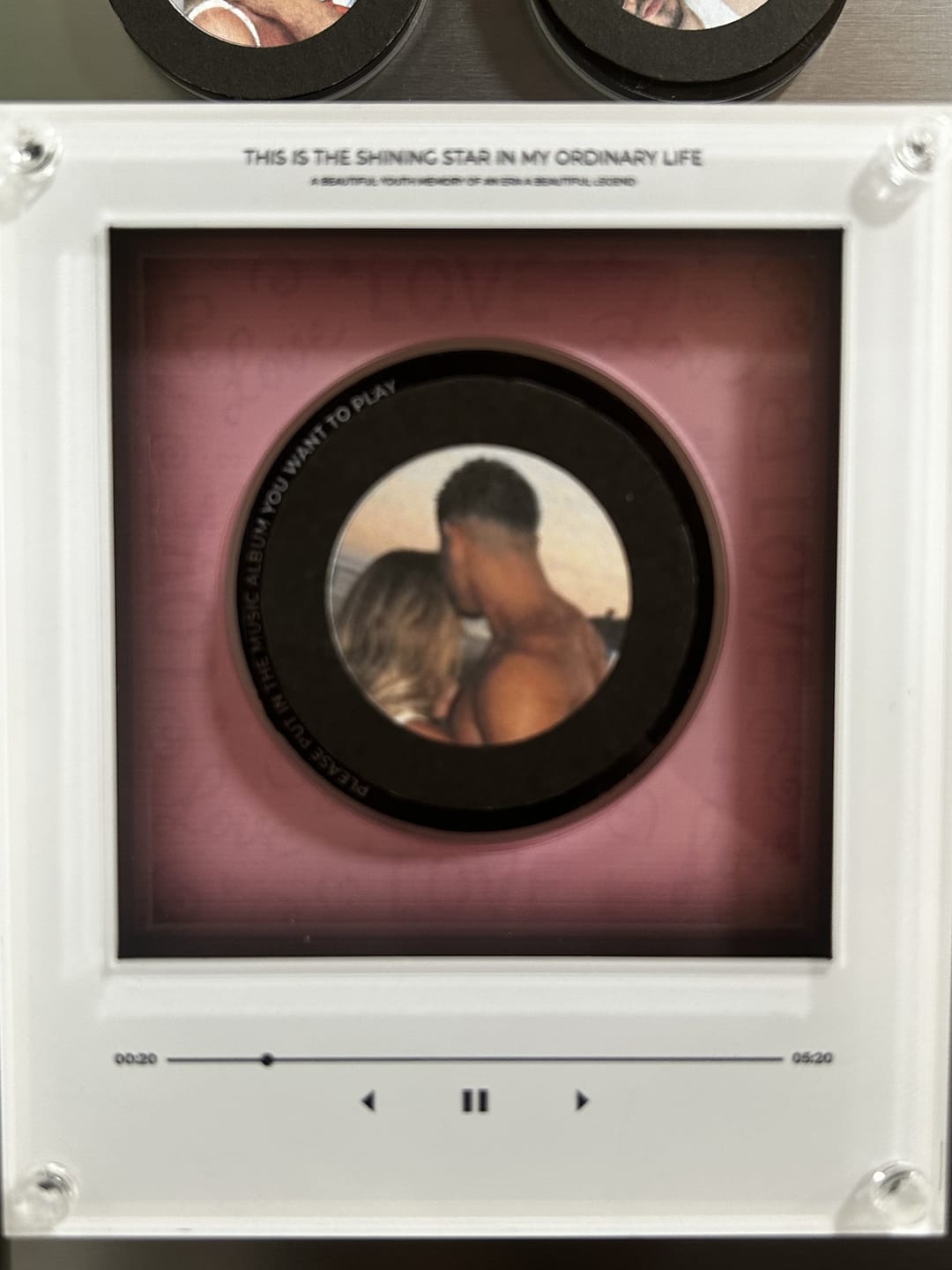Customer photo review of LOVE SPEAKER™ Custom Songs & Voice Notes
