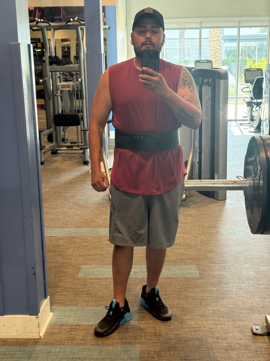 Customer photo review of Ratchet Belt V2 13mm - Black