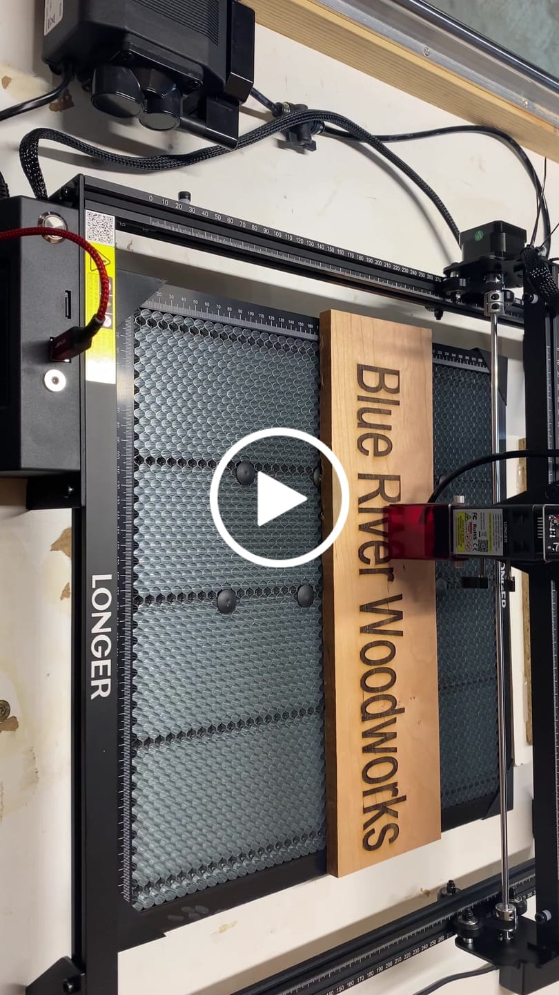 Customer video review of Longer Ray5 Laser Engraver 5W/10W/20W