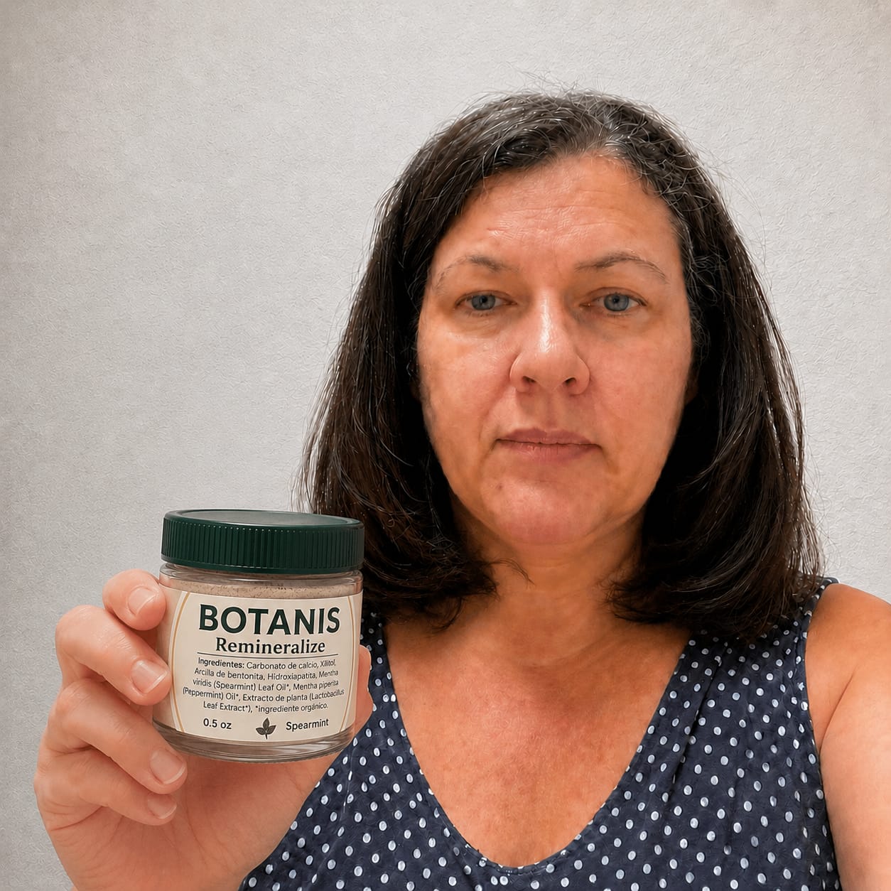 Customer photo review of Botanis | Conservá tus dientes por más tiempo