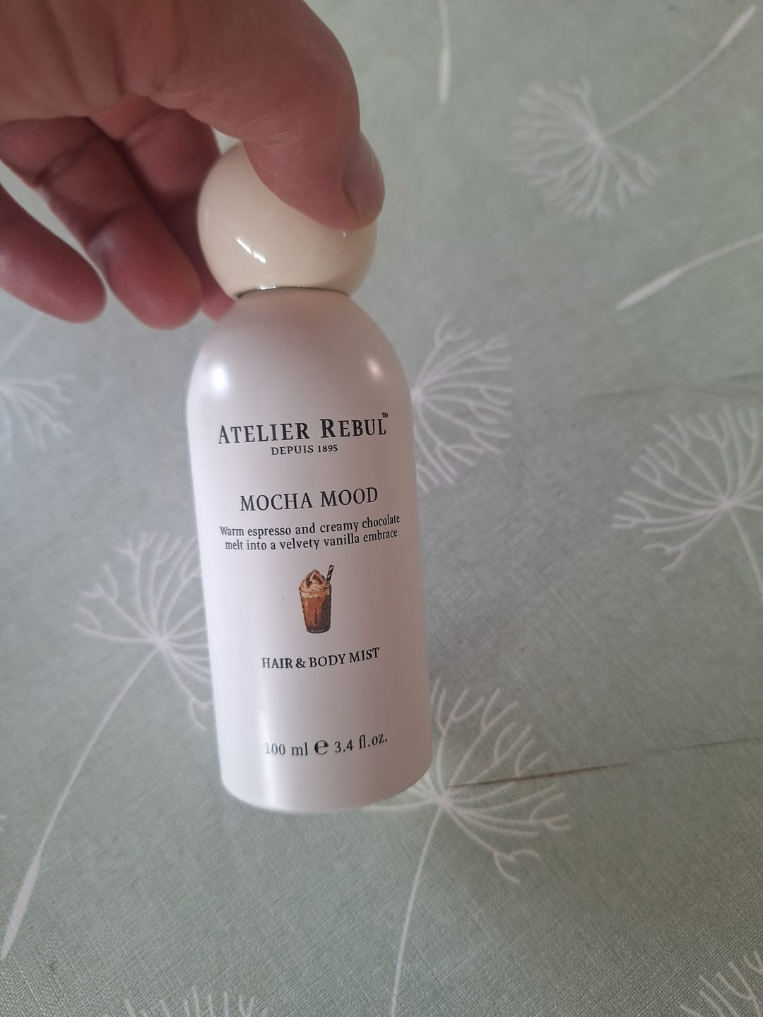 Customer photo review of Mocha Mood Hair & Body Mist 100ml