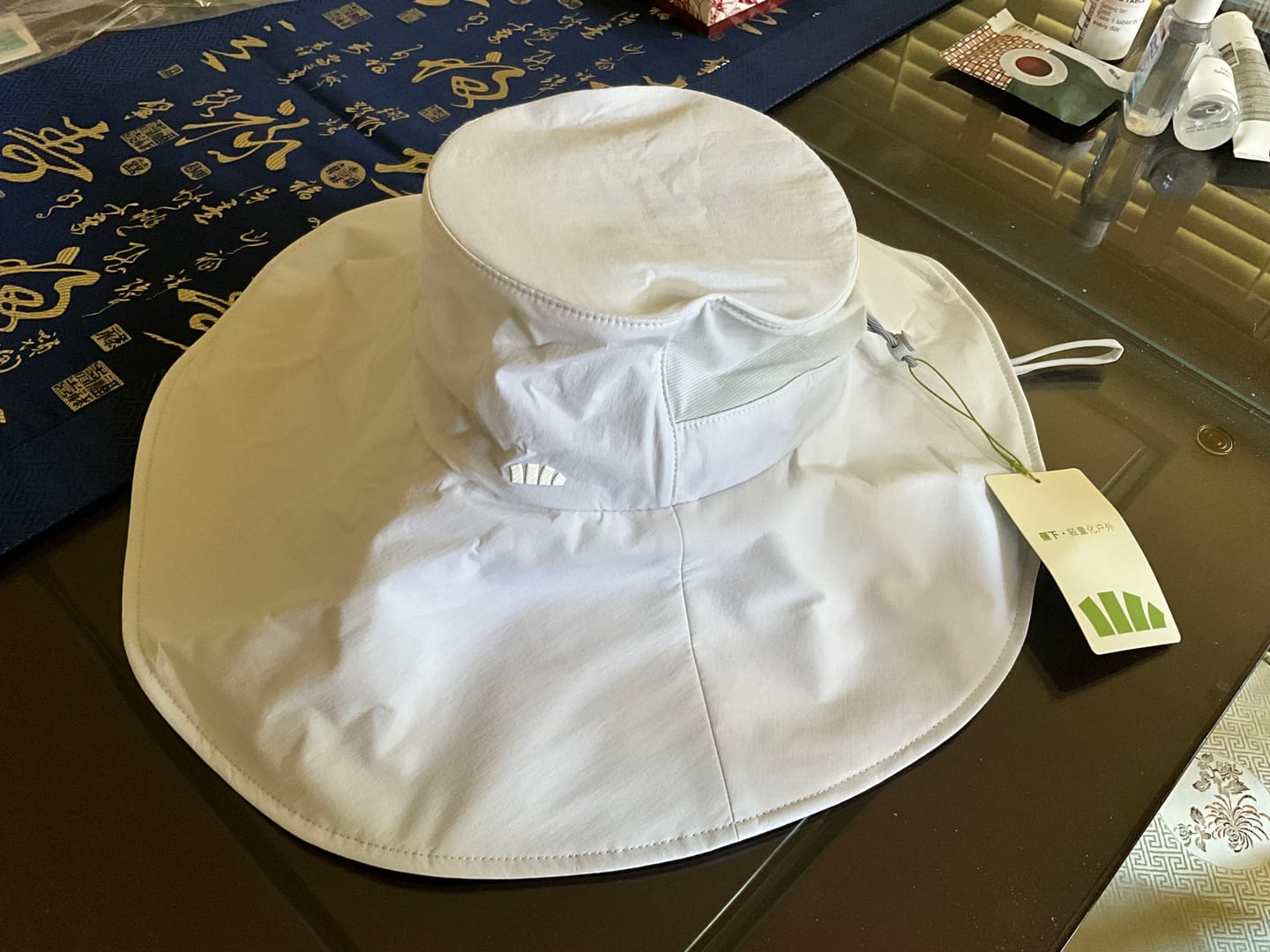 Customer photo review of Women's Wide-Brim Sun Fisherman Hat UPF 100+ BM016/AL500