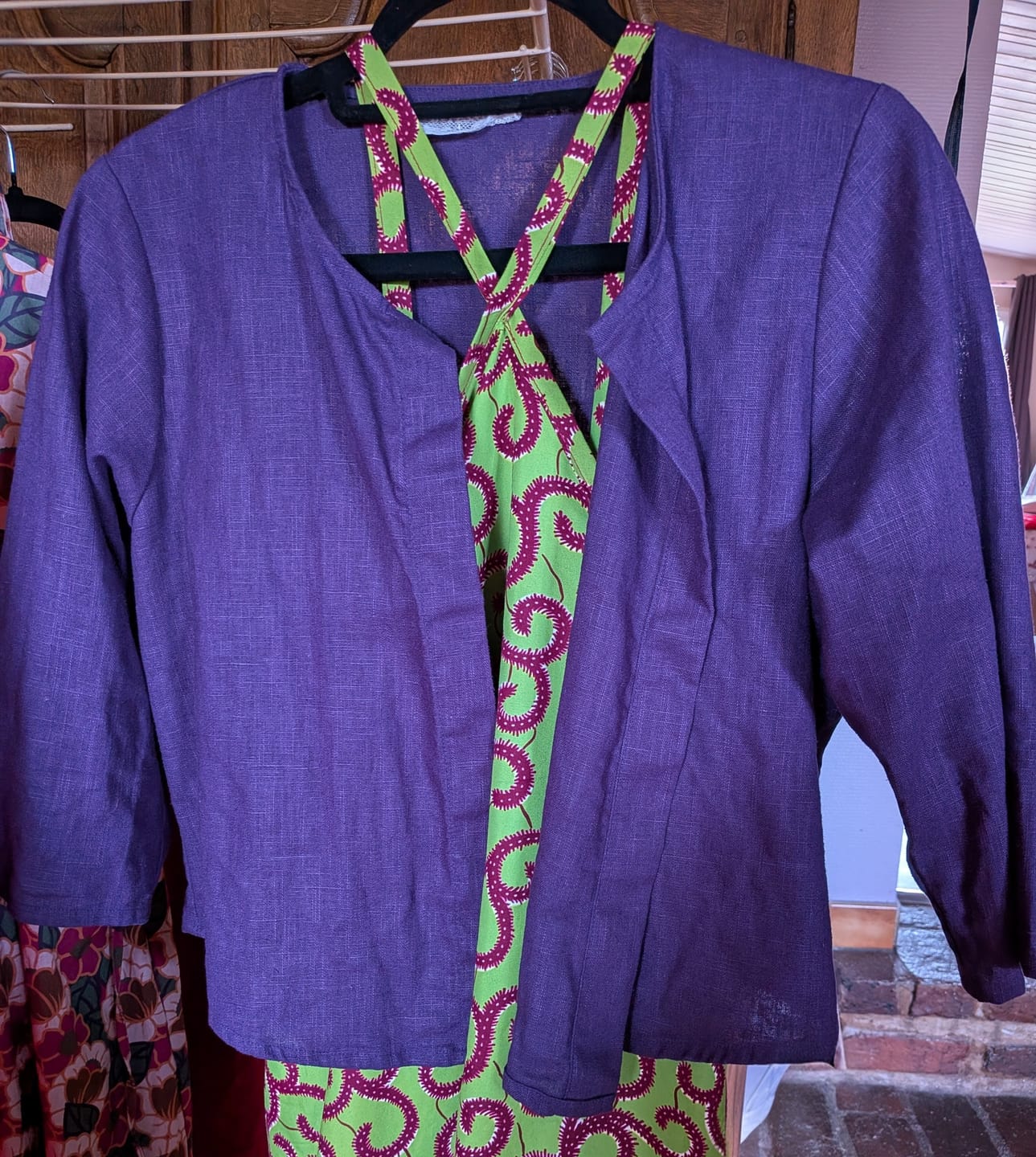 Customer photo review of Boléro Ange - lin lilas