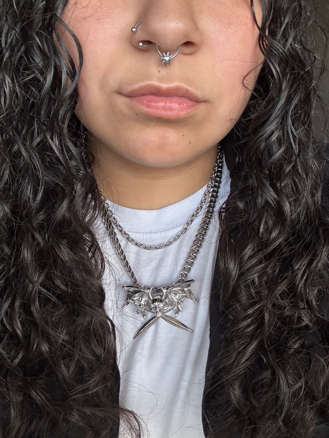 Customer photo review of BORN HARD PENDANT