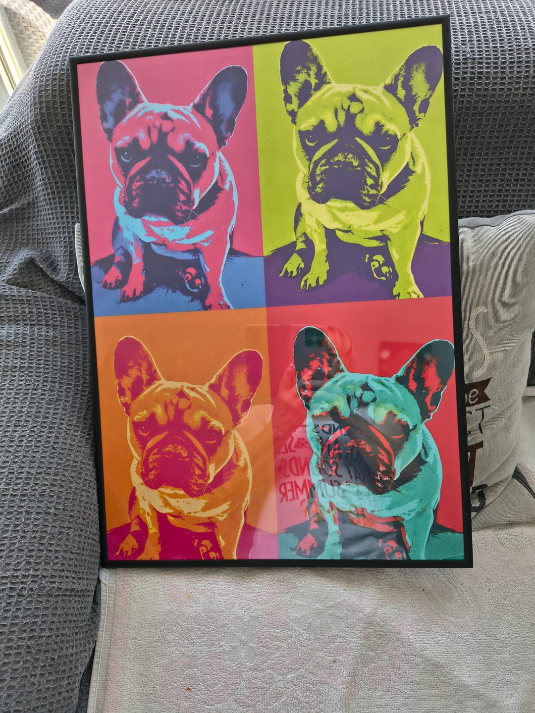 Customer photo review of Personalisiertes Poster - Farbquadrate