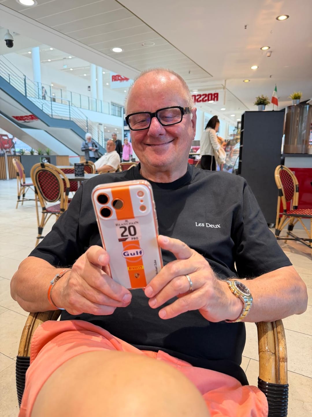 Customer photo review of Gulf Porsche GT Livery - Individuelle Handyhülle für iPhone