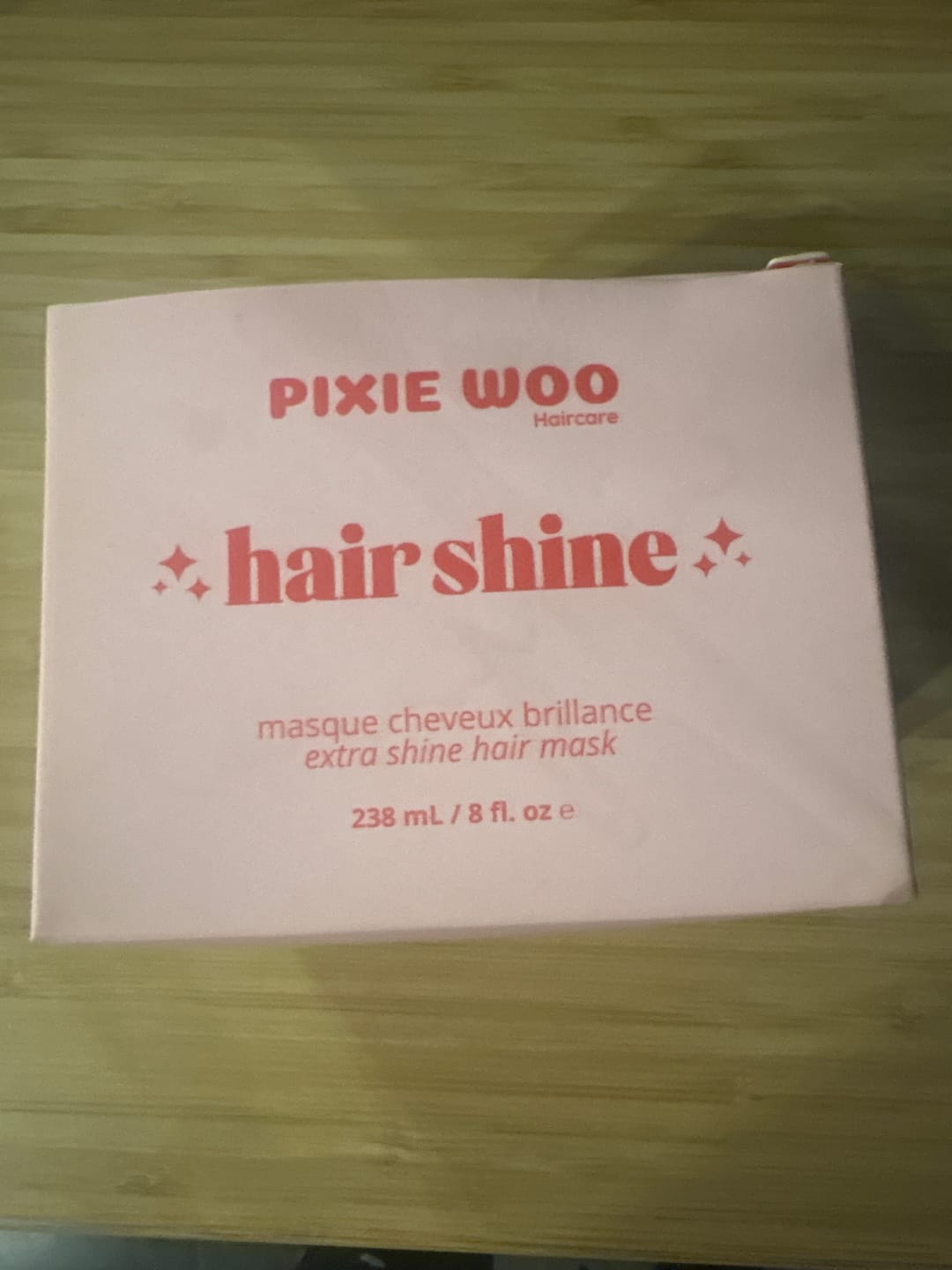 Customer photo review of Extra shine hair mask - Coco Cherry