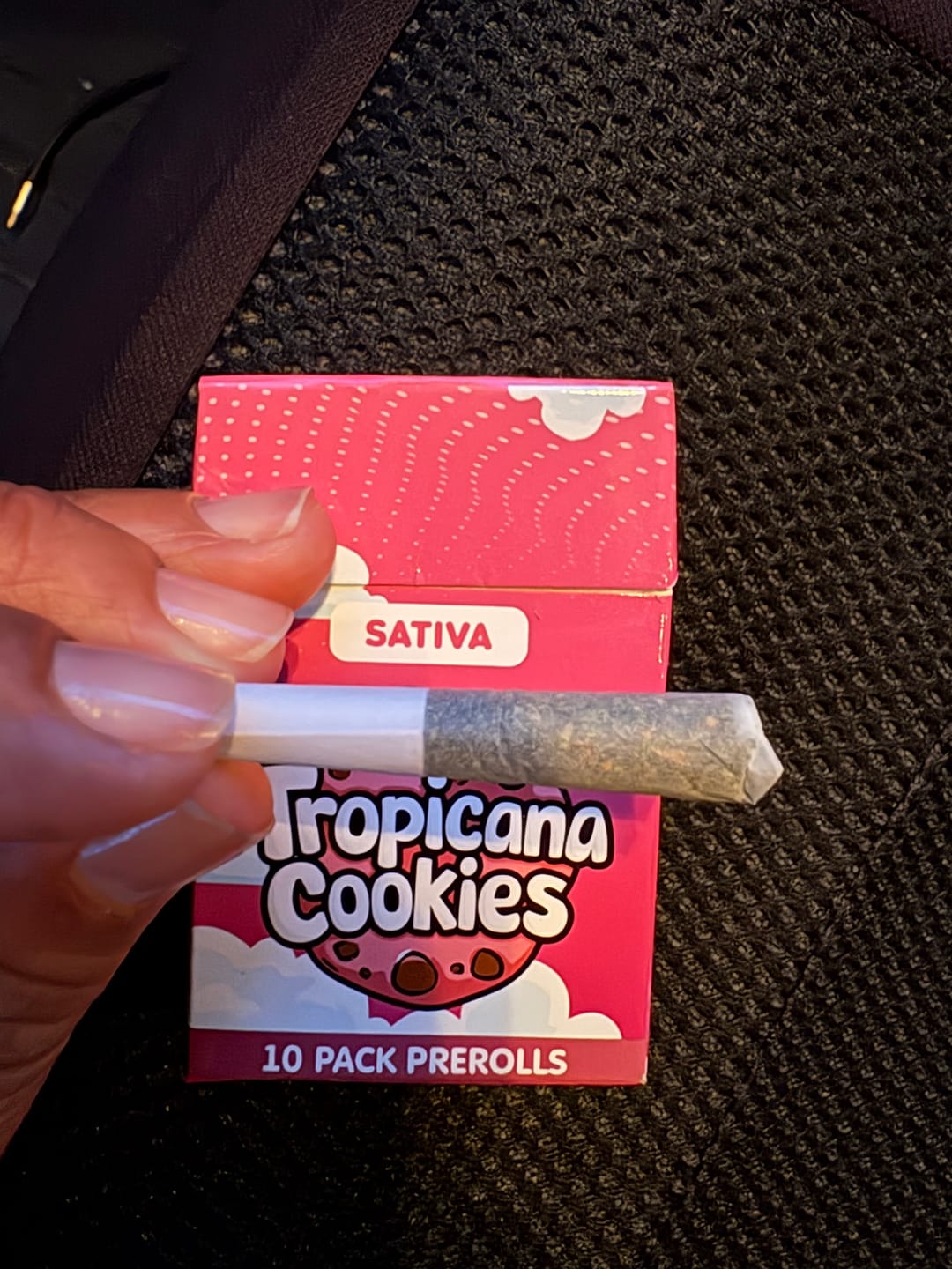 Customer photo review of Tropicana Cookies - Pack of Pre-Rolls (10 Pack) - Sativa