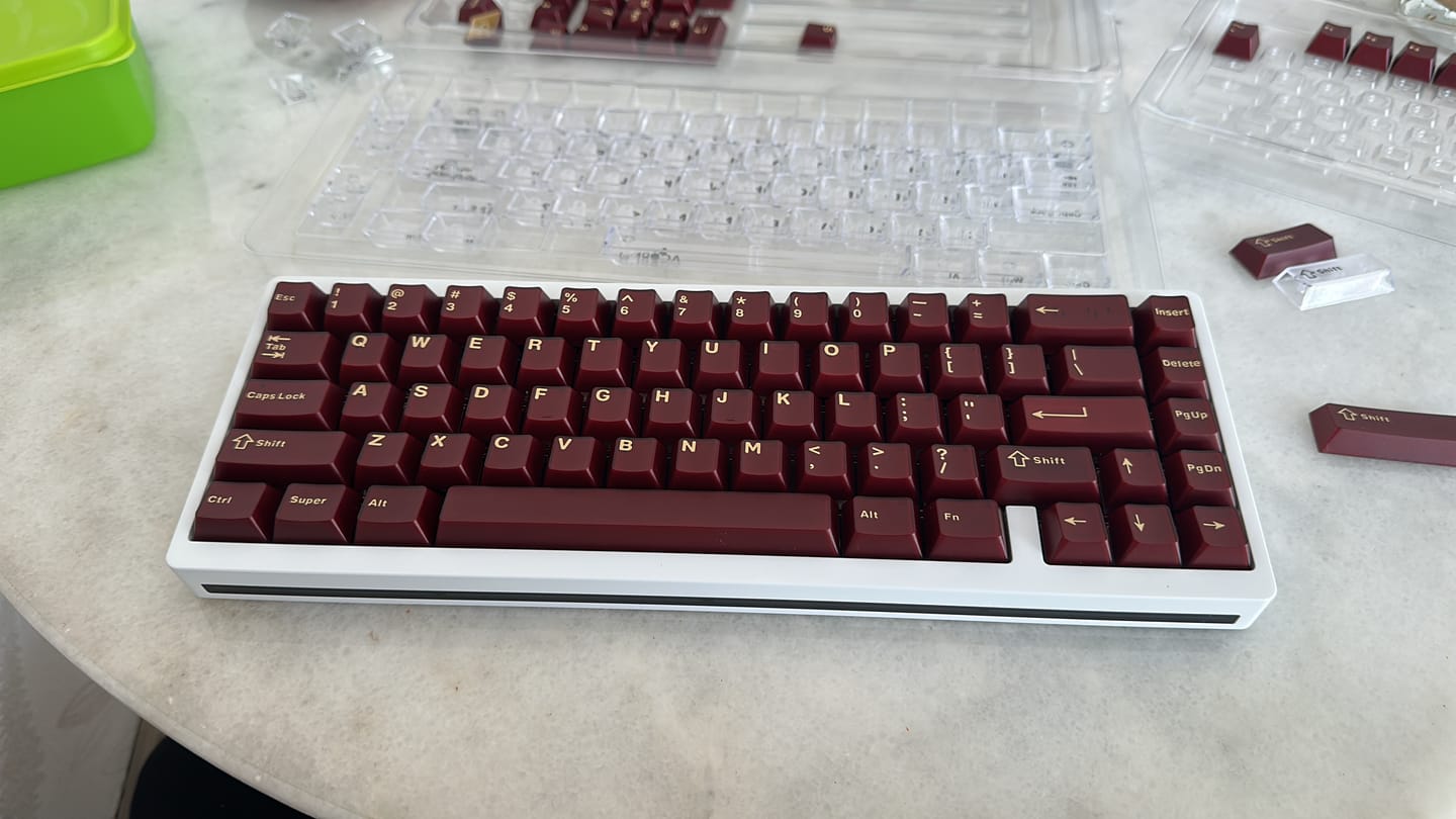 Customer photo review of XVX Frost Jade Tuş Takımı