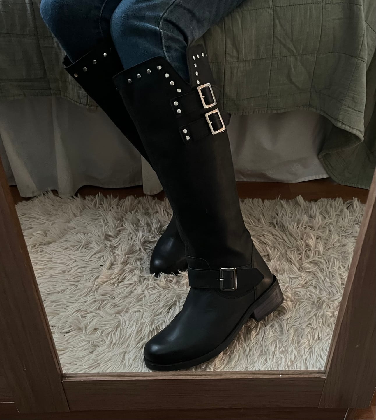 Customer photo review of Bota Mujer / Carpintero Negro