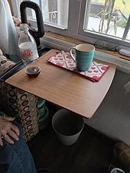 Customer photo review of Independence Tray Table with 360-Degree Swivel