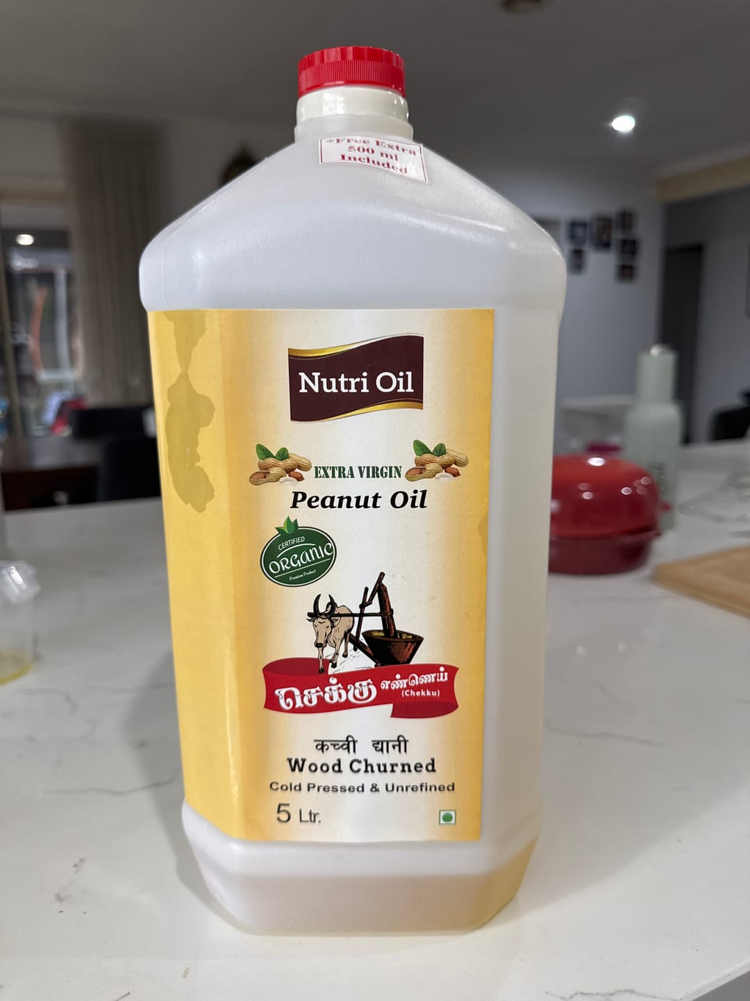 Customer photo review of Cold Pressed Peanut Oil