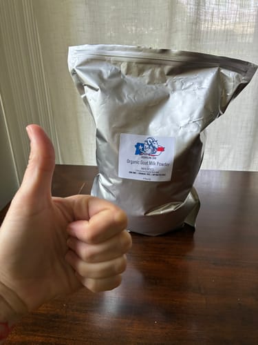 Customer photo review of Organic Goat Milk Powder