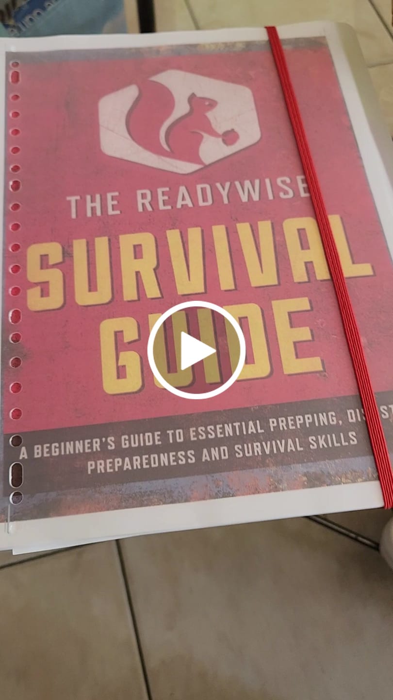 Customer video review of Guide de survie gratuit ReadyWise