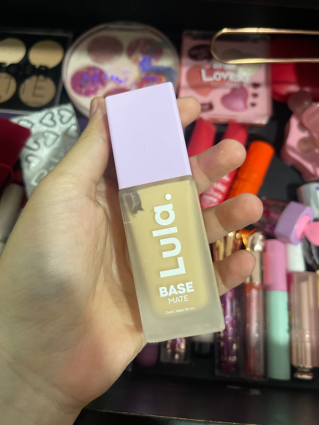 Customer photo review of BASE LÍQUIDA MATE