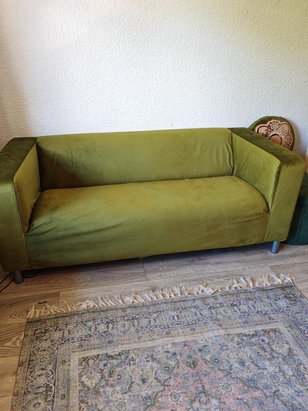 Customer photo review of KLIPPAN 2 Seat IKEA Sofa Cover