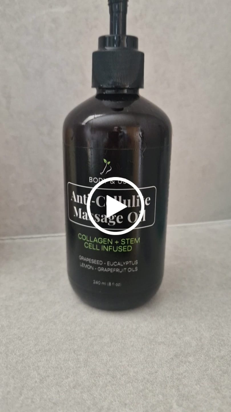 Customer video review of Body For Us Anti-Cellulite Massage Oil