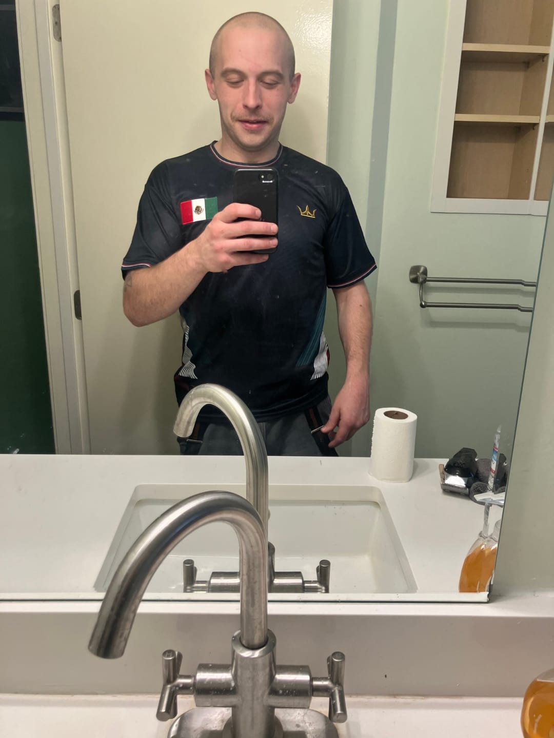 Customer photo review of Mexico Heritage Custom Football Jersey