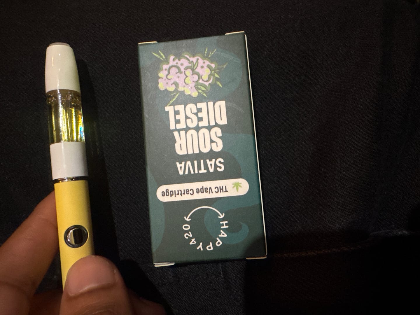 Customer photo review of THC Vape Kit Bundle: Sour Diesel