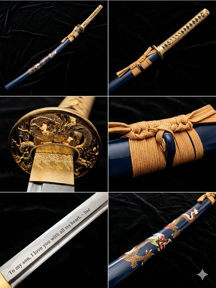 Customer photo review of Custom Your Own Katana