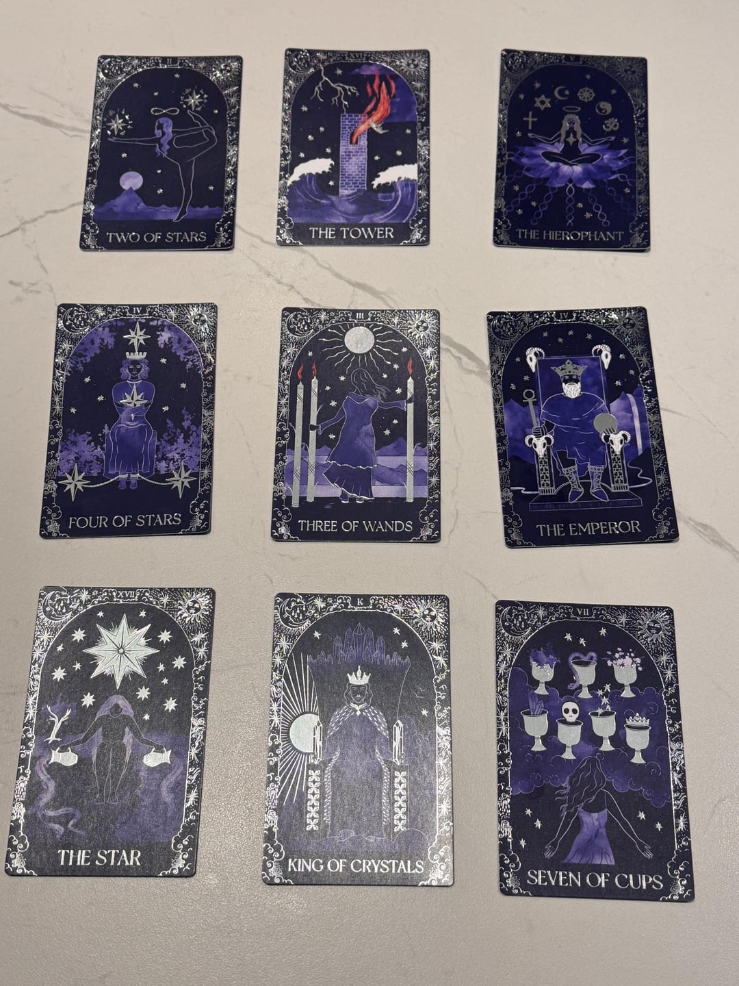 Customer photo review of Midnight Tarot