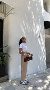 Customer photo review of Tori Black Faux Leather Woven Clutch