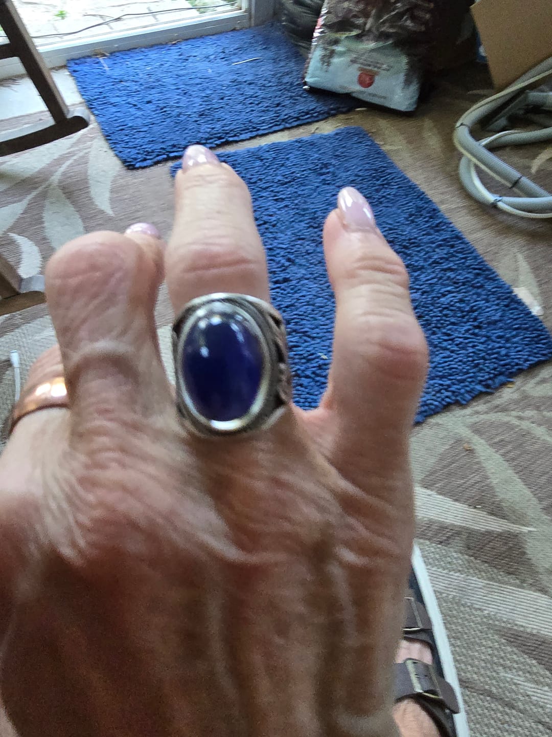 Customer photo review of New-Age Mood Ring