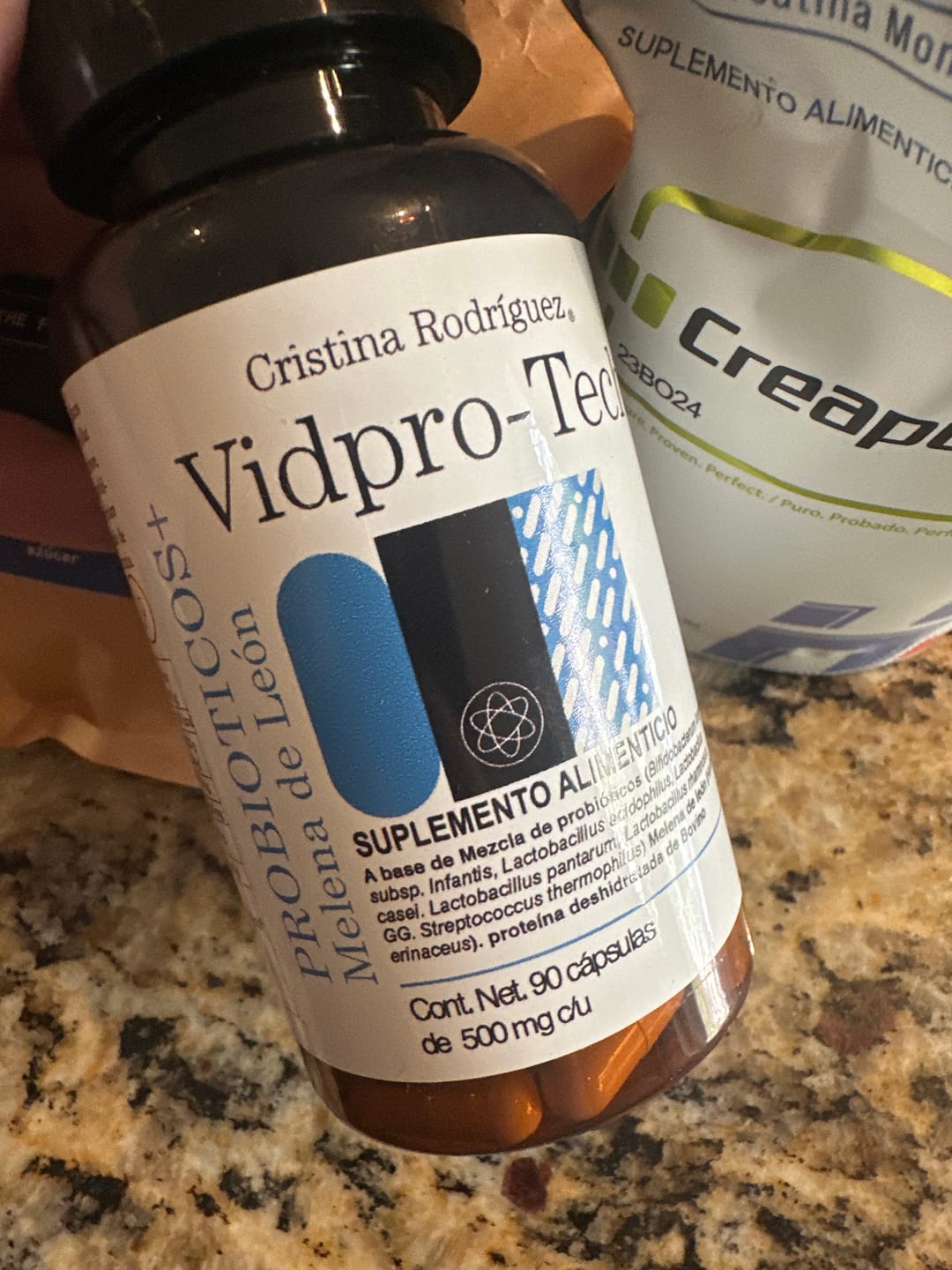 Customer photo review of Vidpro-Tech ® (Probióticos y Melena de León)