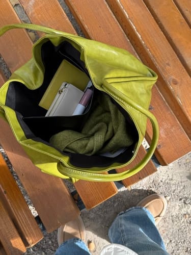Customer photo review of Céleste Aura Tote