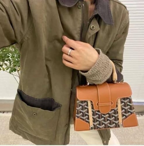 Customer photo review of Monté City Satchel