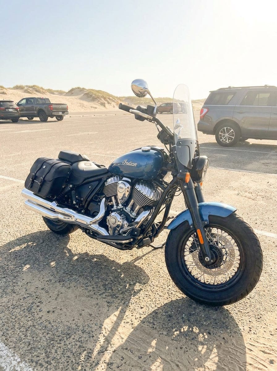 Customer photo review of 34L - ArrowHead Large Indian Super Chief Limited Motorcycle Saddlebags