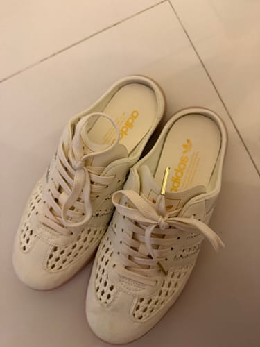 Customer photo review of Adidas Samba Mule Crew White 編織穆勒鞋