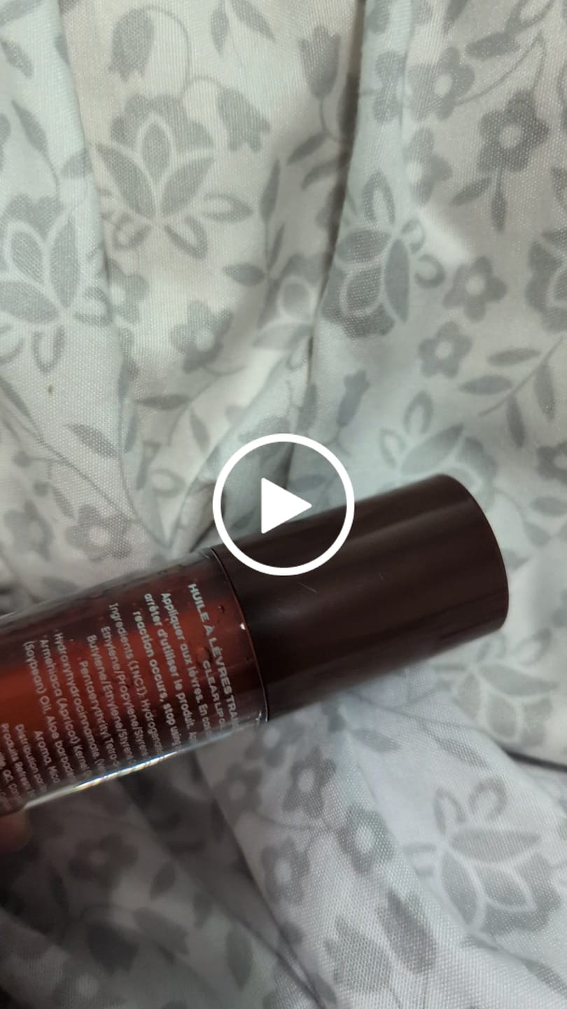 Customer video review of Raspberry Chocolate Lip Oil