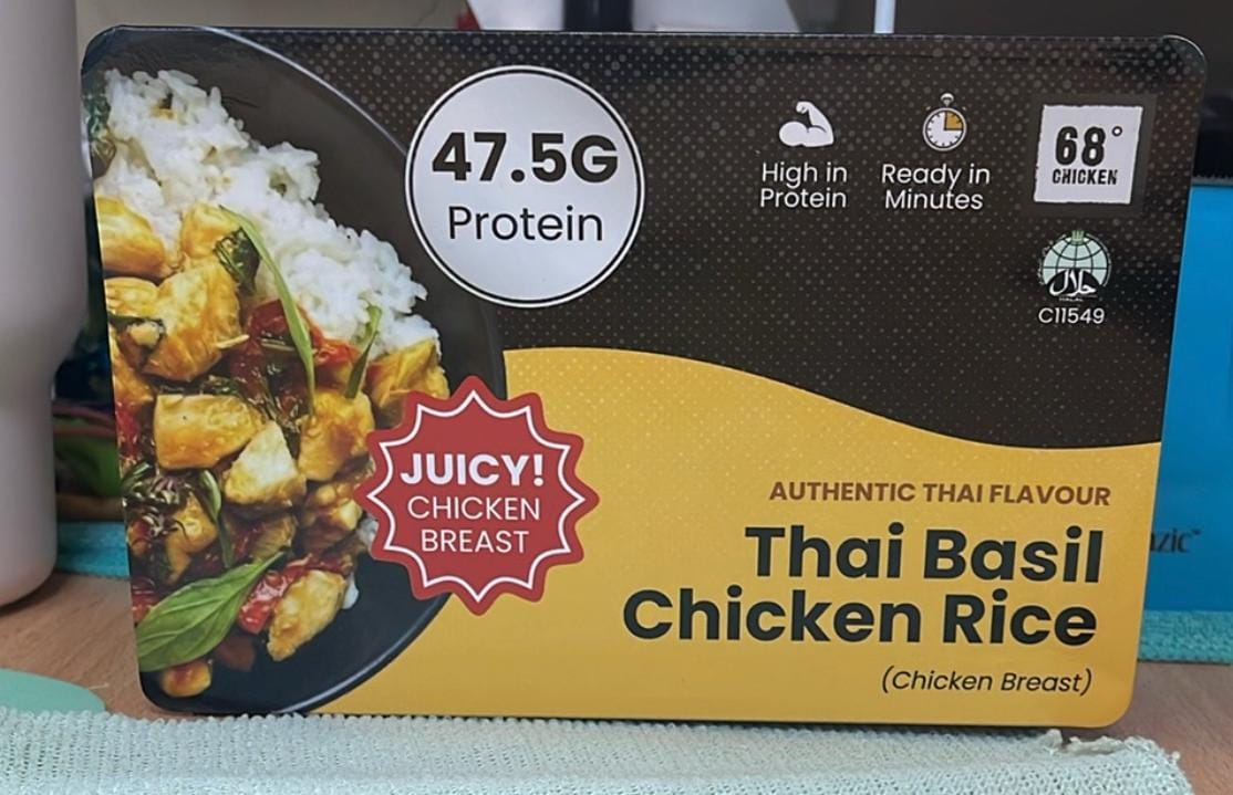 Customer photo review of RTE - Thai Basil Chicken Rice