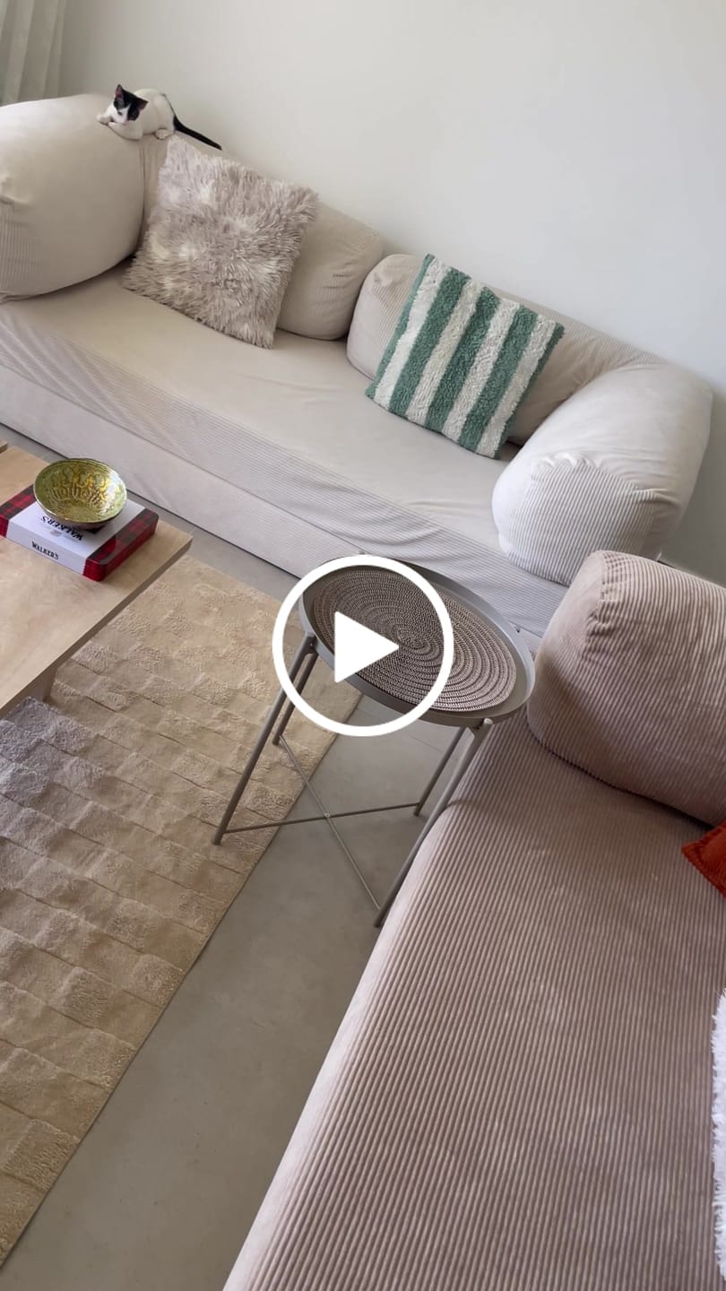 Customer video review of Legom Koltuk Bej