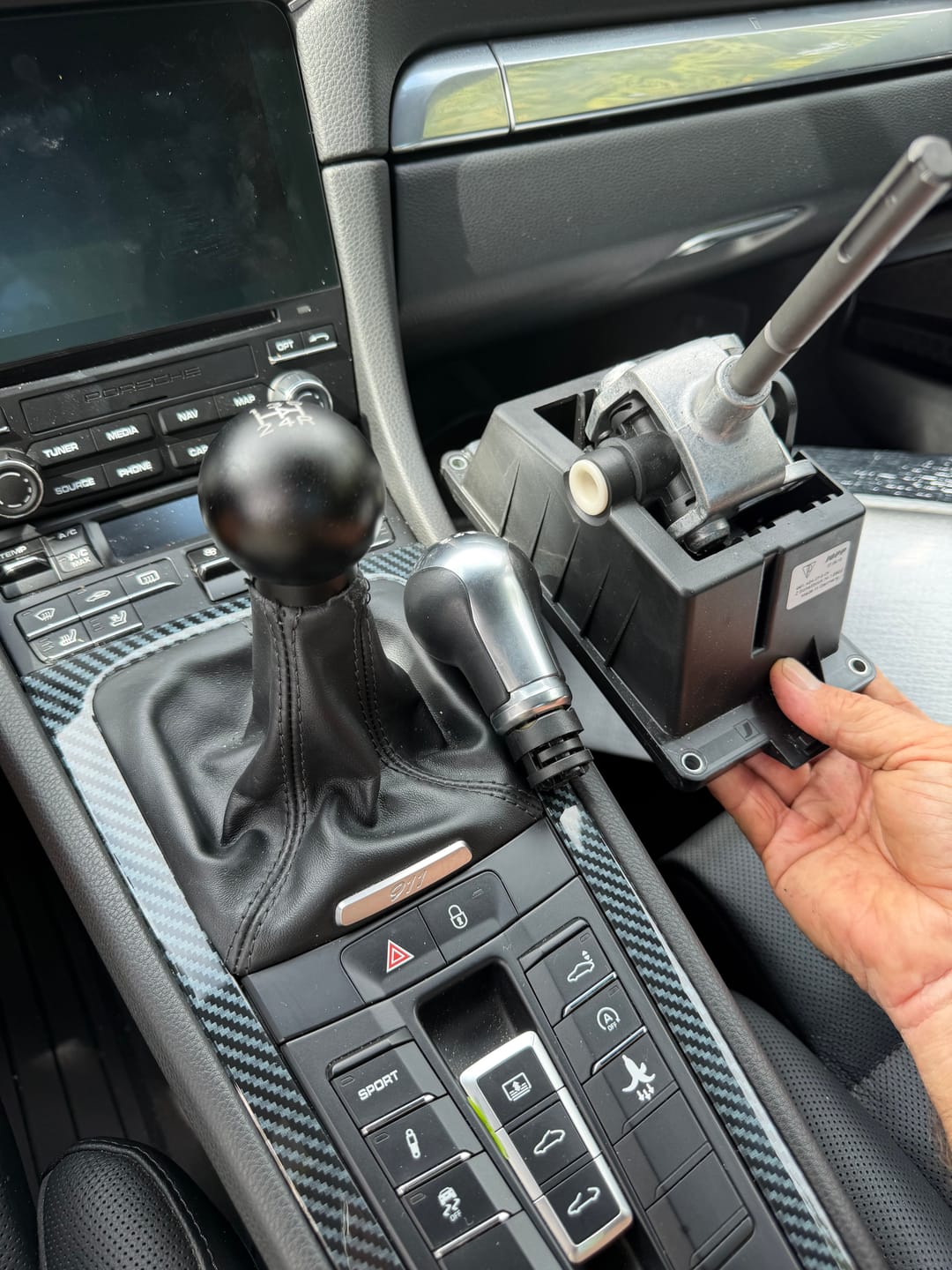Customer photo review of Short Throw Shifter / Porsche 718, 981, 991, 992