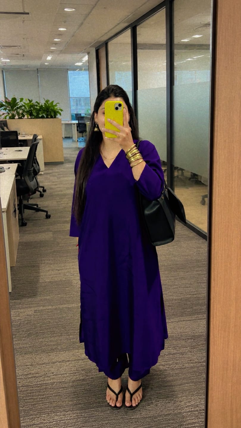 Customer photo review of aura — kurta & pants