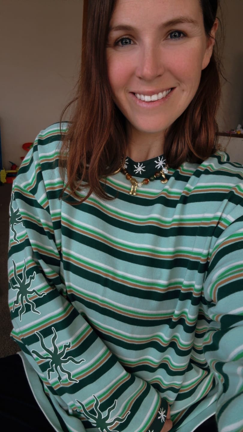 Customer photo review of PRE ORDER - Stevie Long Sleeve Shirt (Ship from June 19th)