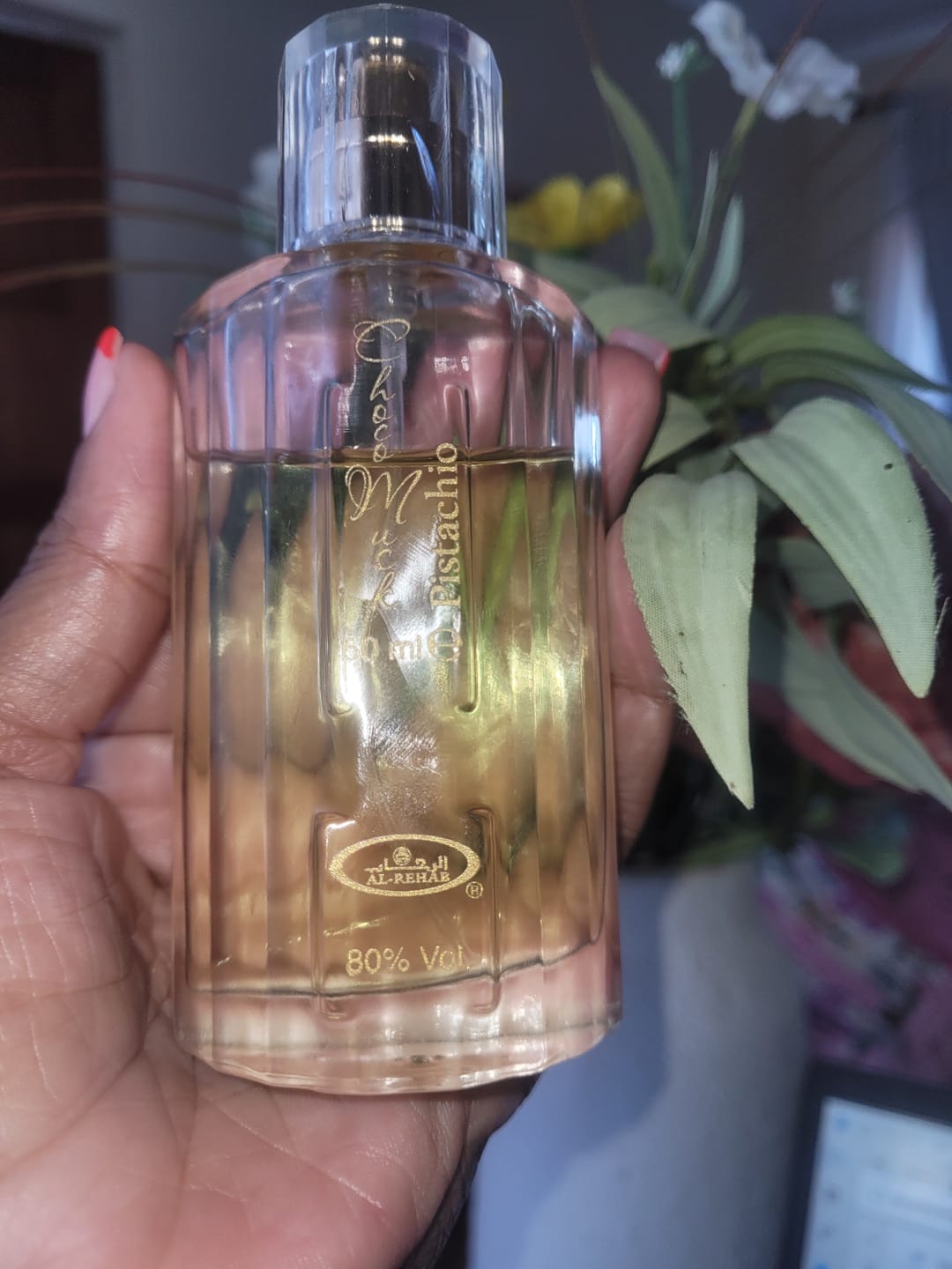 Customer photo review of CHOCO MUSK PISTACHIO AL REHAB 50ML
