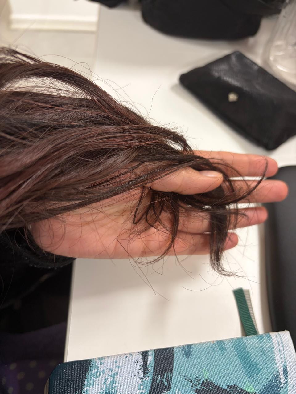 Customer photo review of Tinte 100% Natural - Borgoña