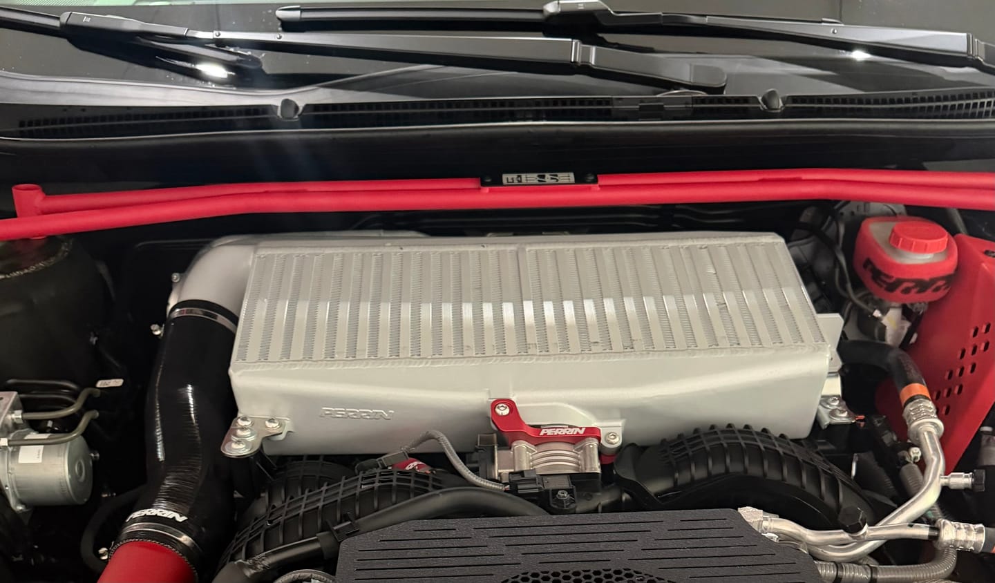Customer photo review of Top Mount Intercooler for 2022-2026 WRX, Outback XT, Legacy, Ascent