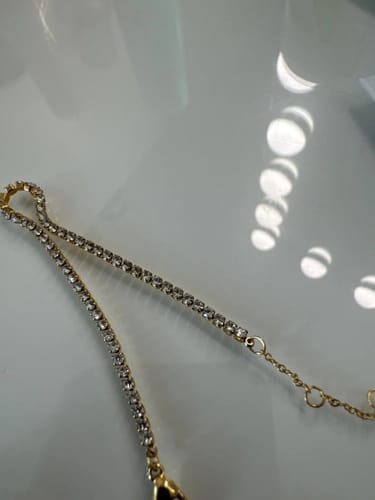 Customer photo review of Monaco Tennis Bracelet