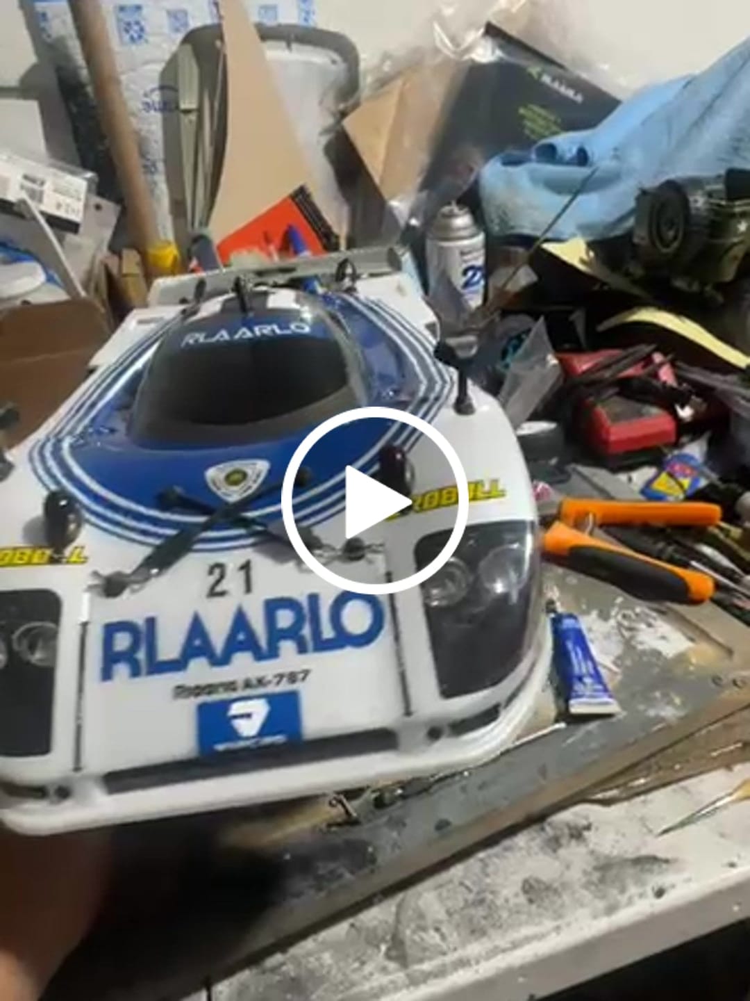 Customer video review of Rlaarlo 1/10 Metal Version Brushless RTR On-Road Cars, Supercar,AK-787