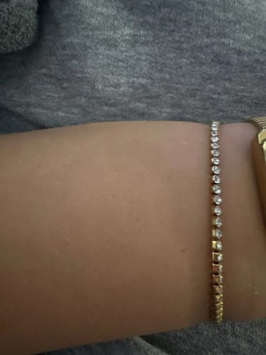 Customer photo review of Monaco Tennis Bracelet