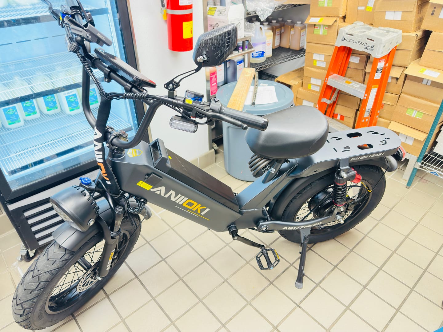 Customer photo review of AQ177 Pro Max eBike