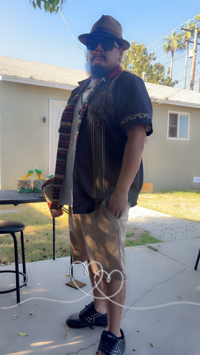 Customer photo review of El Jefe Azteca Guayabera