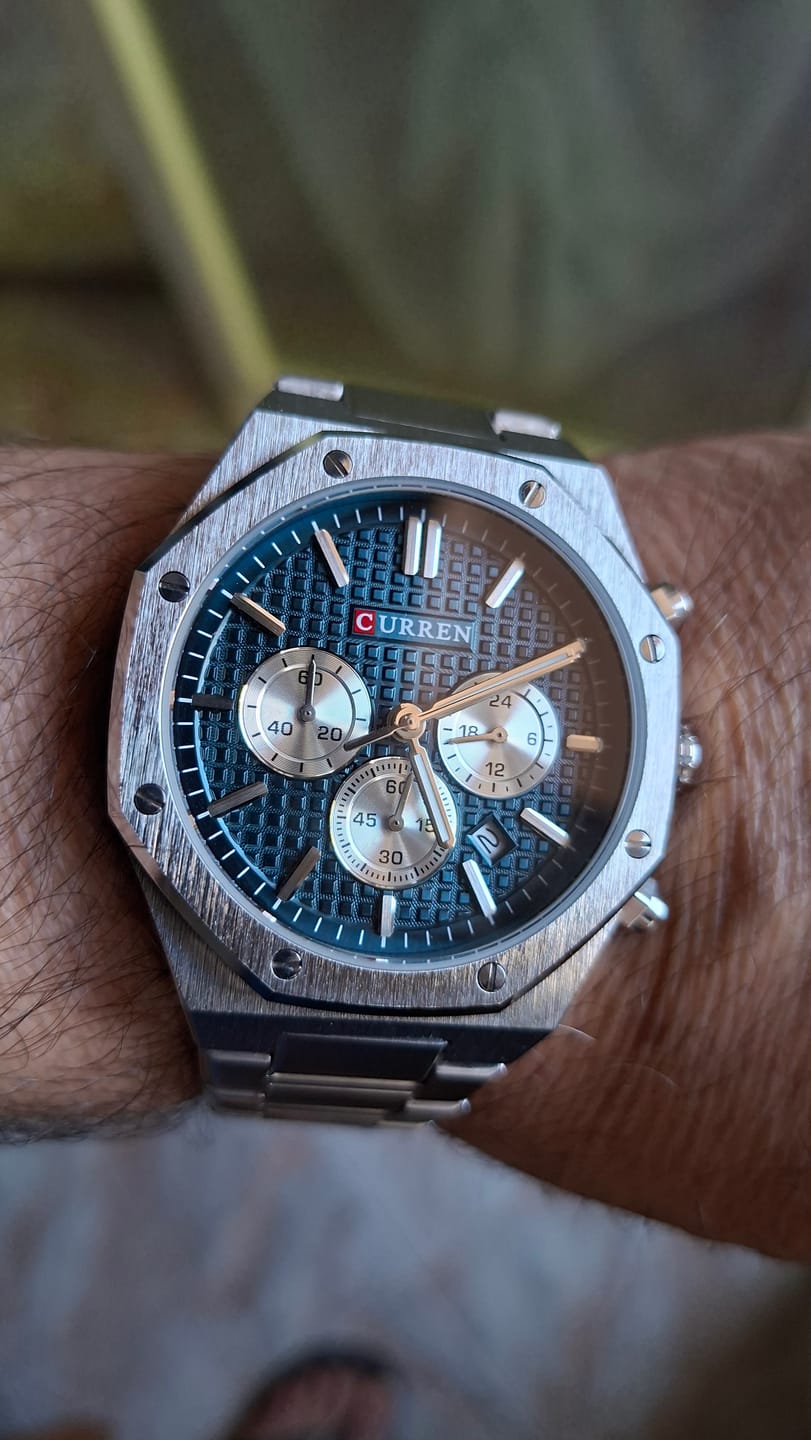 Customer photo review of Curren Atene® orologio uomo acciaio